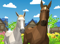 Horse Family Animal Simulator 3d